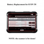 Battery Replacement for ICON T8 Scan Tool